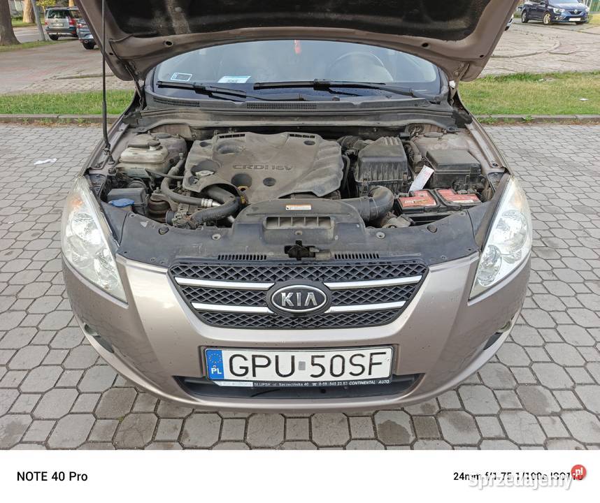 KIA Ceed 2008 r 20 Diesel przebieg 206 000 sprzedam