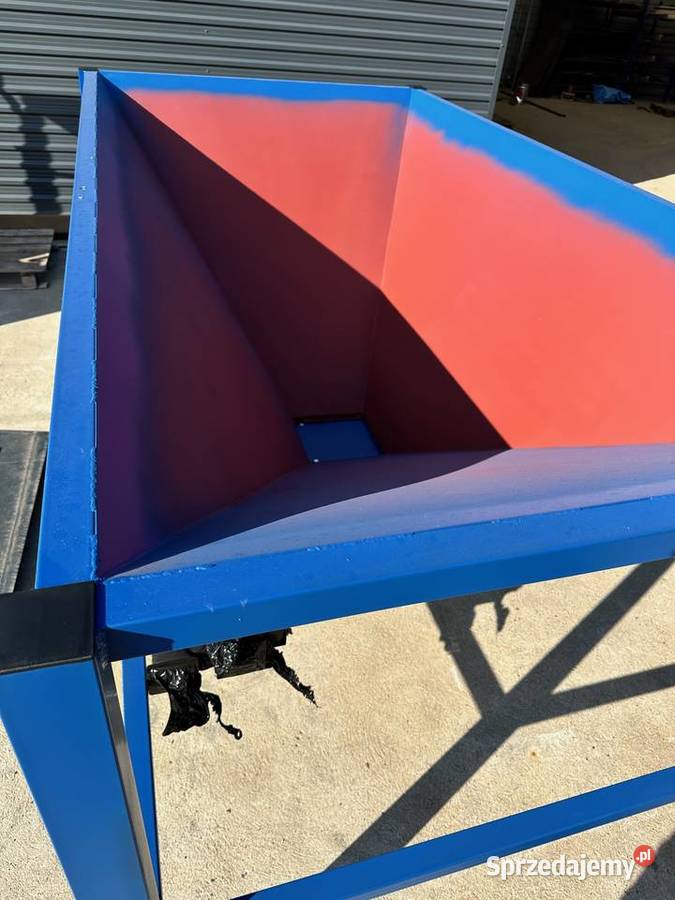 Kosz Zasypowy paczkarka lejek łódzkie Niedrzew Pierwszy