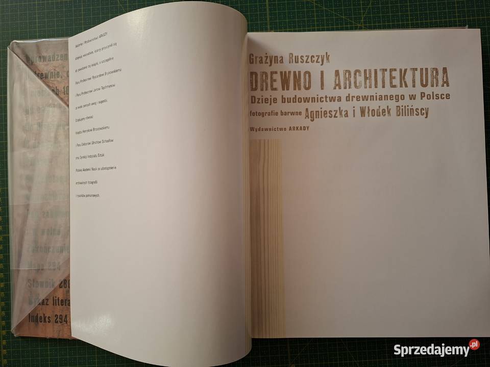 Drewno i architektura Grażyna Ruszczyk Arkady Kraków