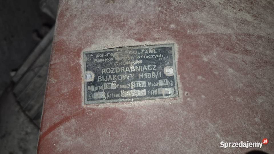 Śrutownik Rozdrabniacz Sędzimirowice