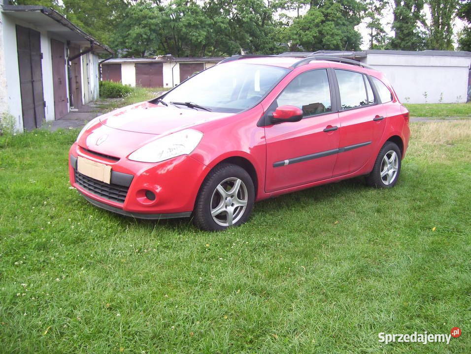 Ładny Krajowy RENAULT Clio III Grandtour 2011 r kupiony w polskim salonie Katowice