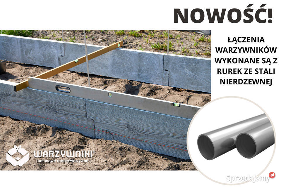 Warzywnik betonowy Ogród warzywny Paleta na