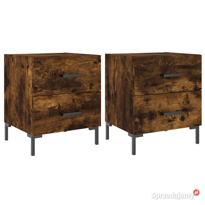 Szafki nocne 2 przydymiony dąb 40x35x475 Warszawa