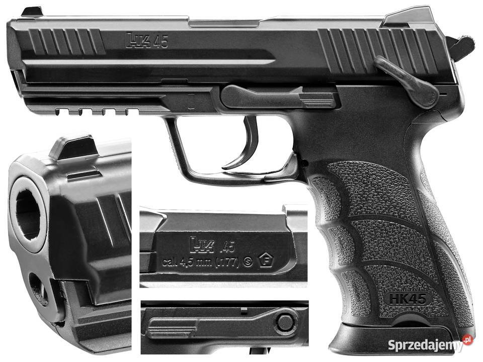 Pistolet wiatrówka HK HecklerKoch HK45 45 mm BB