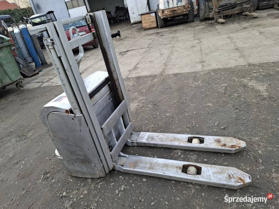 Paleciak elektryczny Linde L10 2007 produkcji dolnośląskie Targoszyn