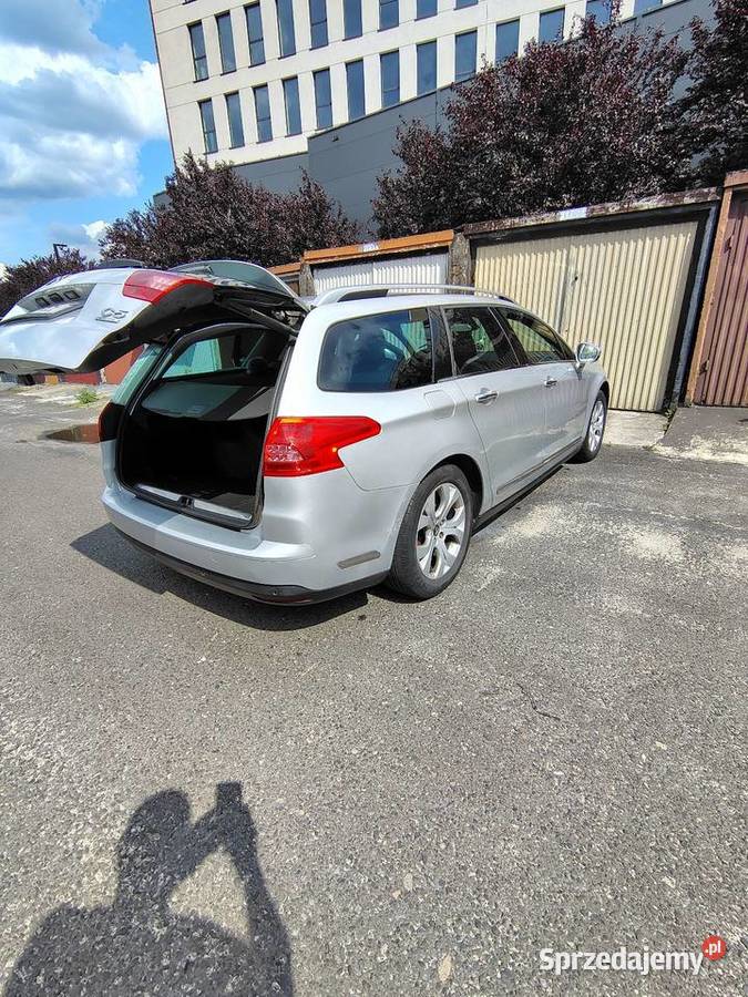 Citroen C5 kombi benzyna 16 hak klima skóra nowy Katowice