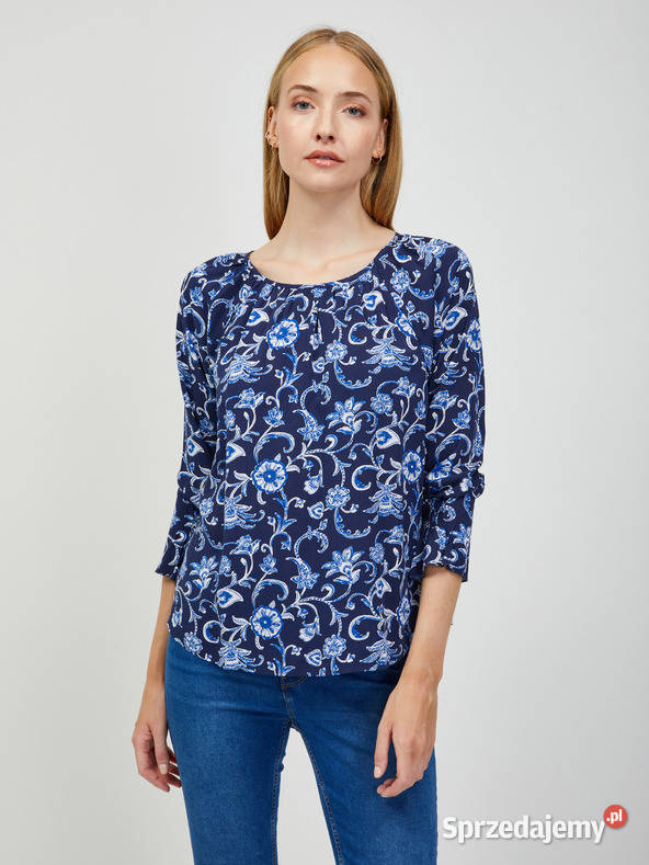 Nowa wiskozowa bluzka ze wzorem Paisley Warszawa