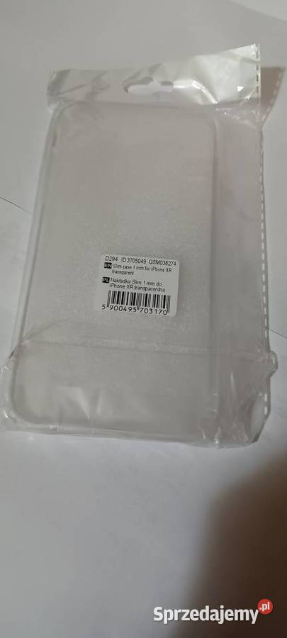 iPhone XR slim case Wrocław