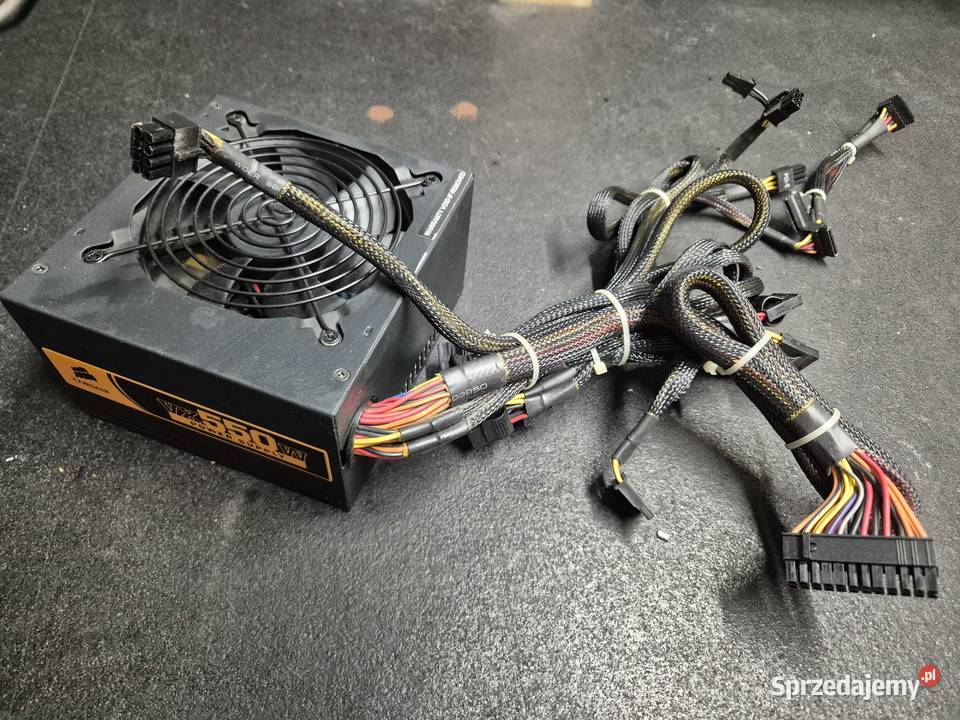 Zasilacz ATX do komputera vx550W corsair sprzedam