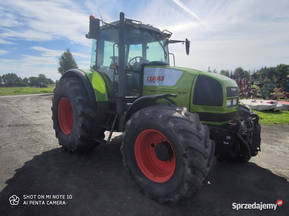 Claas Ares 816 z Tuzemsilnik John Deere moc 165 Claas pomorskie Czersk