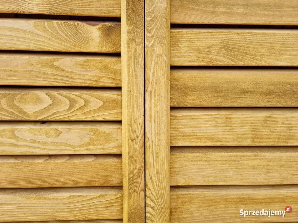 Panel ogrodzeniowy lamelowy pionowy przęsło Kalety