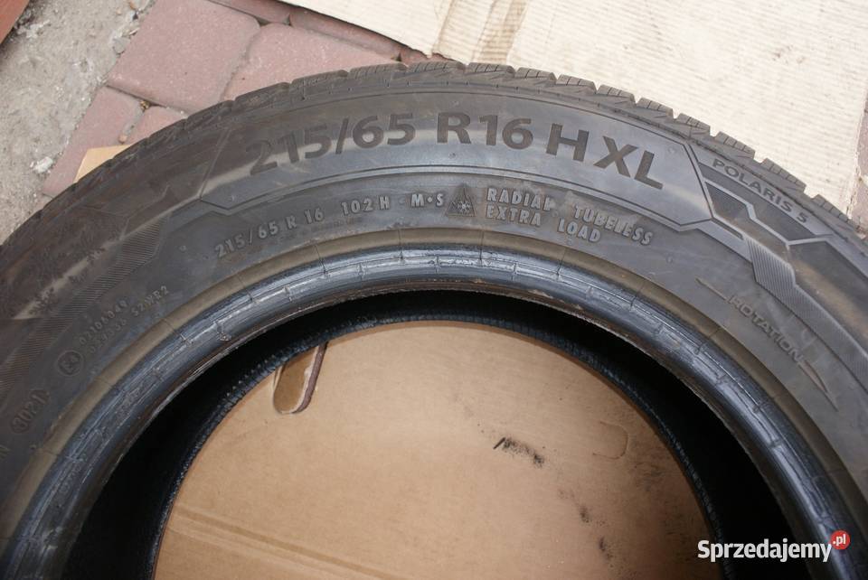 Opona zimowa 21565R16 102H XL Barum Polaris 5 Samochodowe podkarpackie Dynów sprzedam