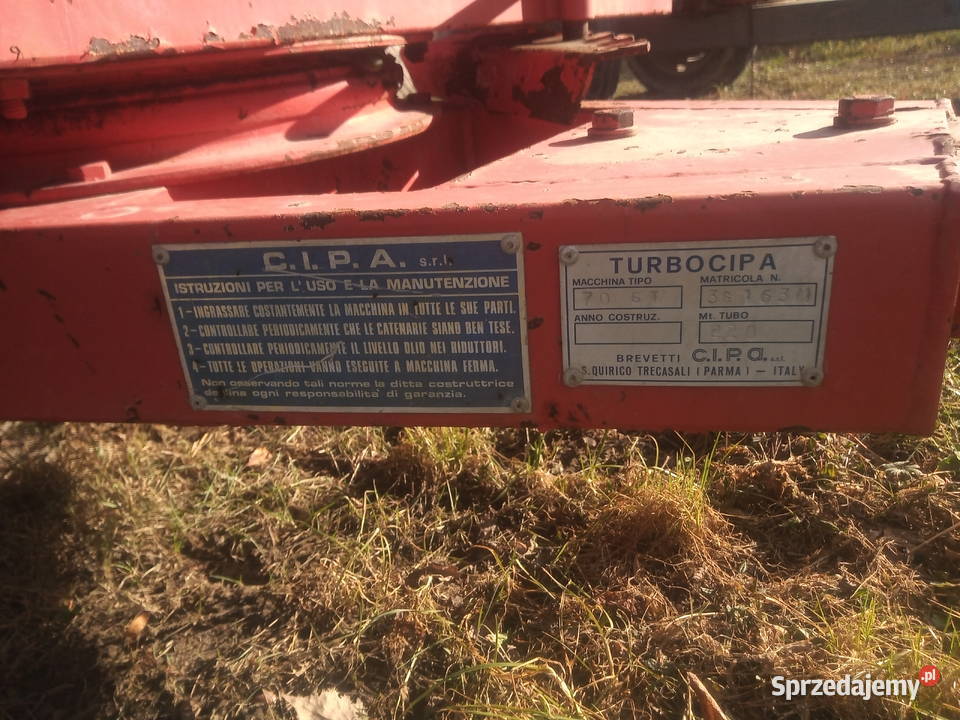 Deszczownia szpulowa 75210 włoskiej produkcji Zdziarka