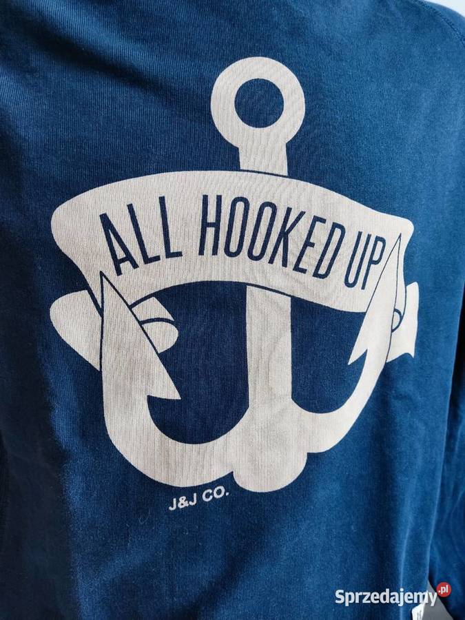 Bluza Jack Jones z grafiką kotwicy Głuchołazy