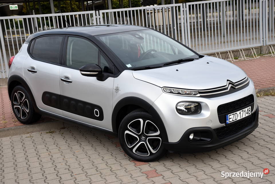 Citroen C3 III SHINE 12MPI 82 87900 Wyposażony ogranicznik prędkości Zduńska Wola