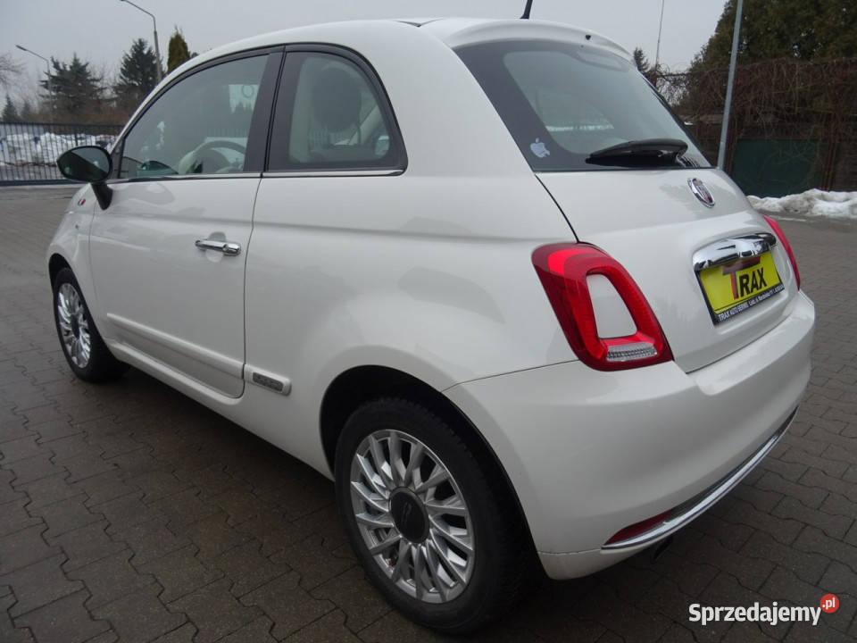 Fiat 500 12 70 Lounge Salon Dach Panorama I 2007 kurtyny powietrzne Łódź sprzedam