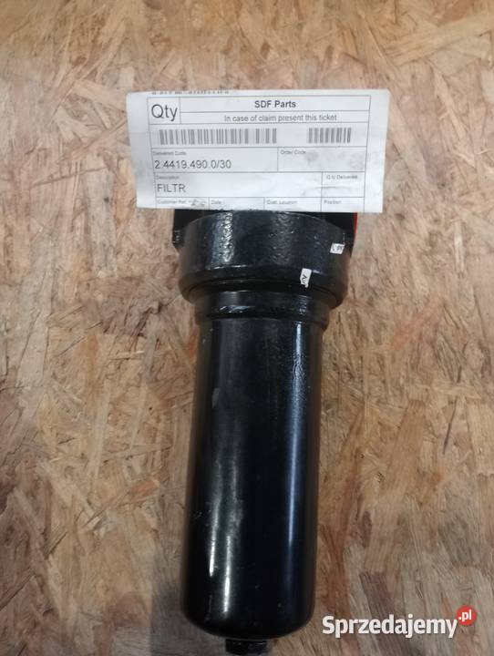 korpus filtra hydrauliki DeutzFahr Agrofarm Koszanowo sprzedam