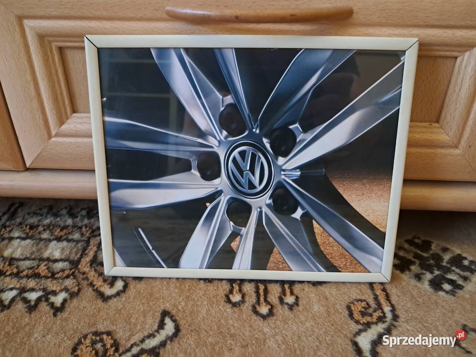 Obrazek szklony w drewnianej ramce pomorskie Gdańsk