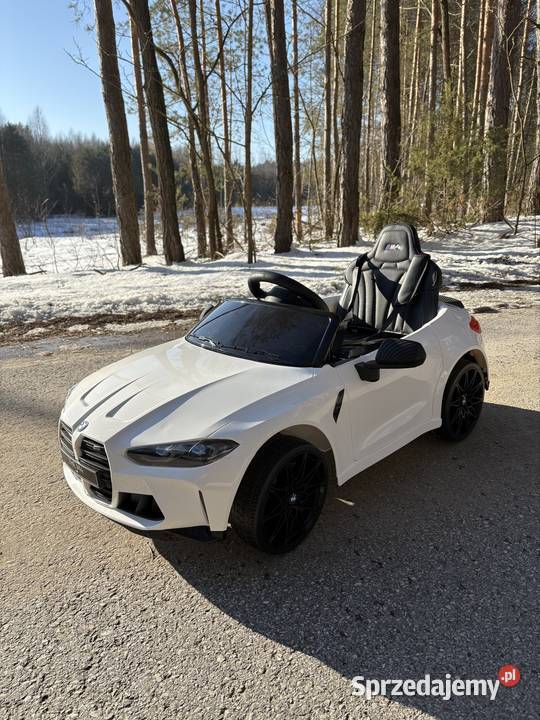 Samochód na akumulator BMW M4 12V pilot EVA LED Pozostałe małopolskie Myślenice
