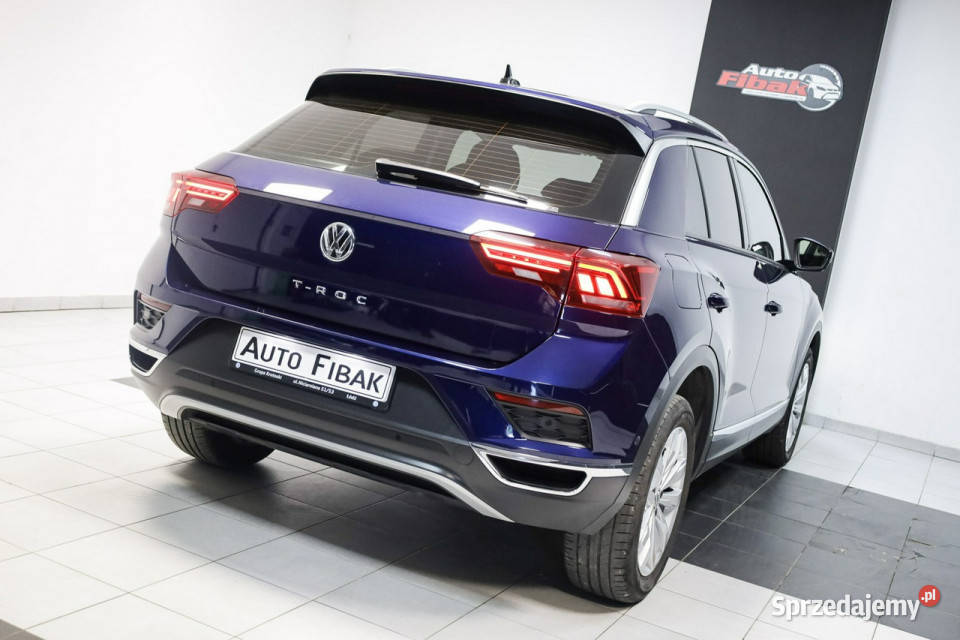 Volkswagen TRoc DSGSalon PolskaBezwypadkowyI asystent pasa ruchu T-Roc łódzkie Konstantynów Łódzki