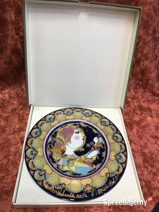 Talerz dekoracyjny Rosenthal Bjrn Wiinblad 1980r Kielce sprzedam
