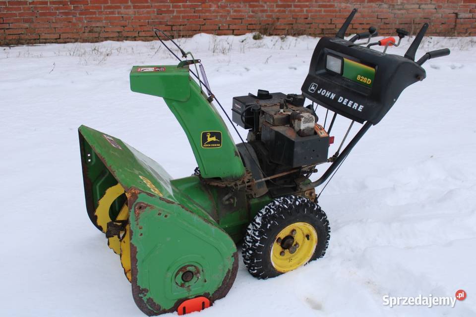 Odśnieżarka samojezdna John Deere 828D zachodniopomorskie Rożnowo Nowogardzkie sprzedam