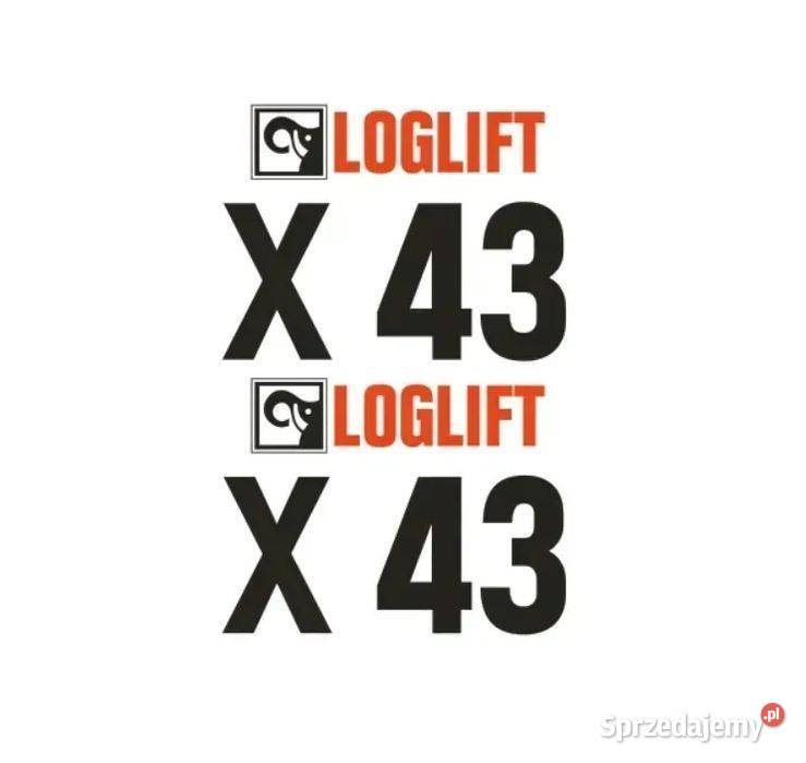 Naklejki oklejenie LOGLIFT X43 Zamiennik