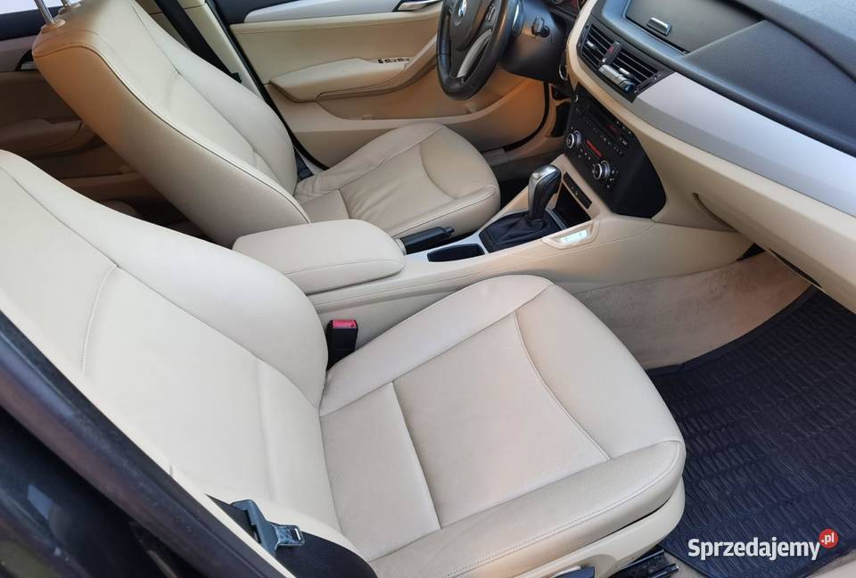Zadbane BMW X1 XDRIVE 23D 204 łopatki jasne 380000km Leszno