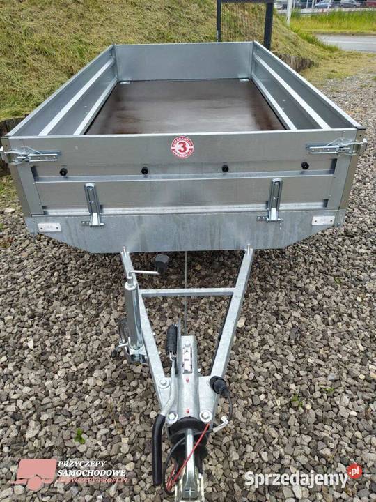 Przyczepa dwuosiowa hamowana dmc 750 CARRO DELTA towarowe Lublin