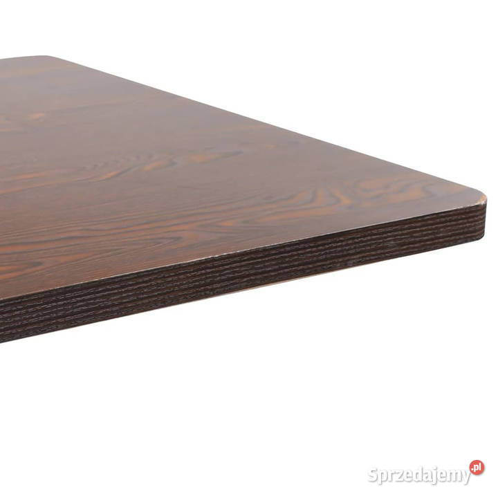 Stolik bistro ciemnobrązowy 80x80 MDF WM286434 mazowieckie Warszawa sprzedam