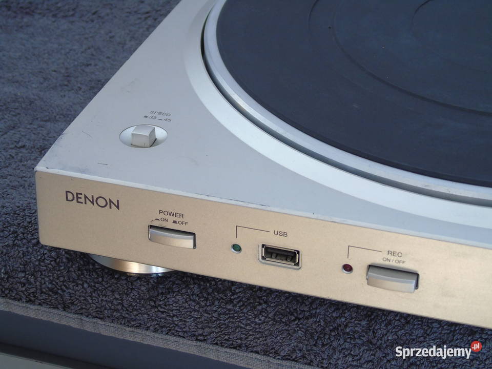 Gramofon Denon DP200 USB rec sprawny WYSYŁKA Jasło