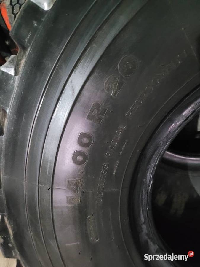Opony terenowe 39585R20 I 1400R20 Raczkowa sprzedam