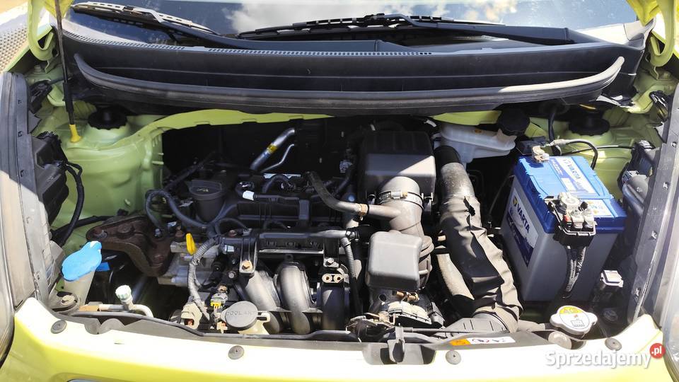 Kia picanto II 2012r 5D klimatyzacja limonka z Picanto