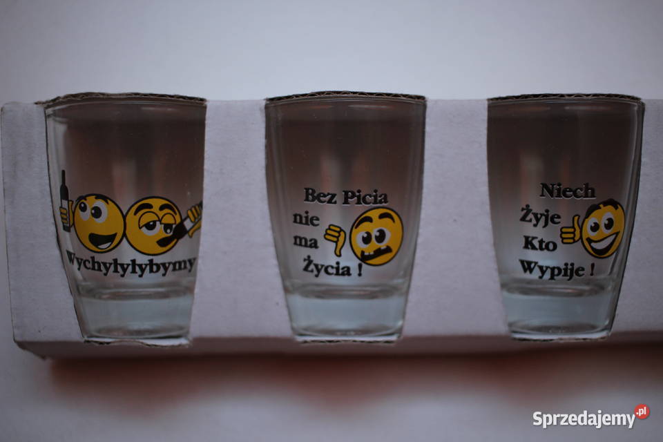 Kieliszki zestaw wódki komplet urodziny prezent Kieliszki i pucharki kujawsko-pomorskie Toruń