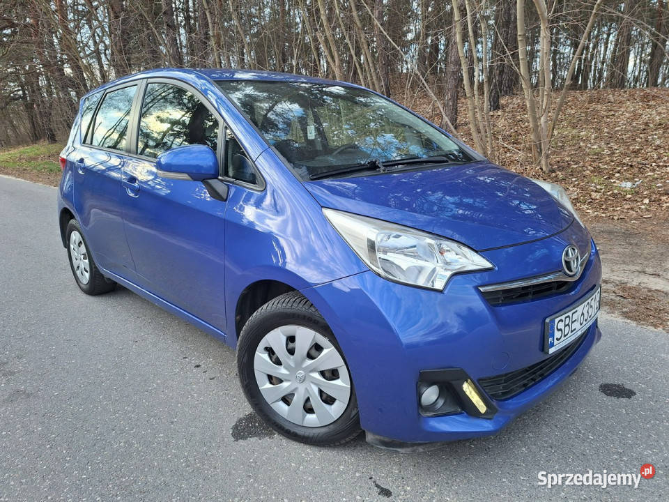 Toyota Verso S zadbana serwisowana w pełni światła do jazdy dziennej śląskie