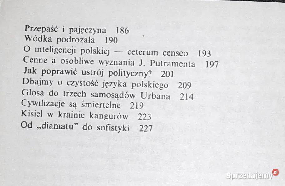 Szkice i polemiki Publikacje z lat 19811983 A miękka Chełm sprzedam