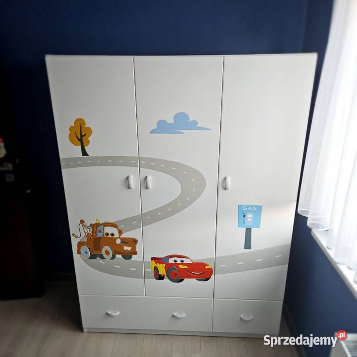Meblik szafa plus skrzynia seria Cars Gdynia