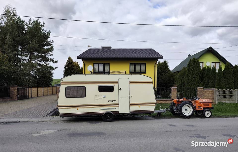Przyczepa Kempingowa BUERSTNER Zarejestrowana Kempingowe Wodzisław sprzedam