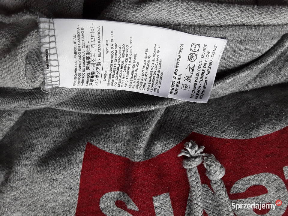 Bluza Levis z kapturem rozmiar M Warszawa