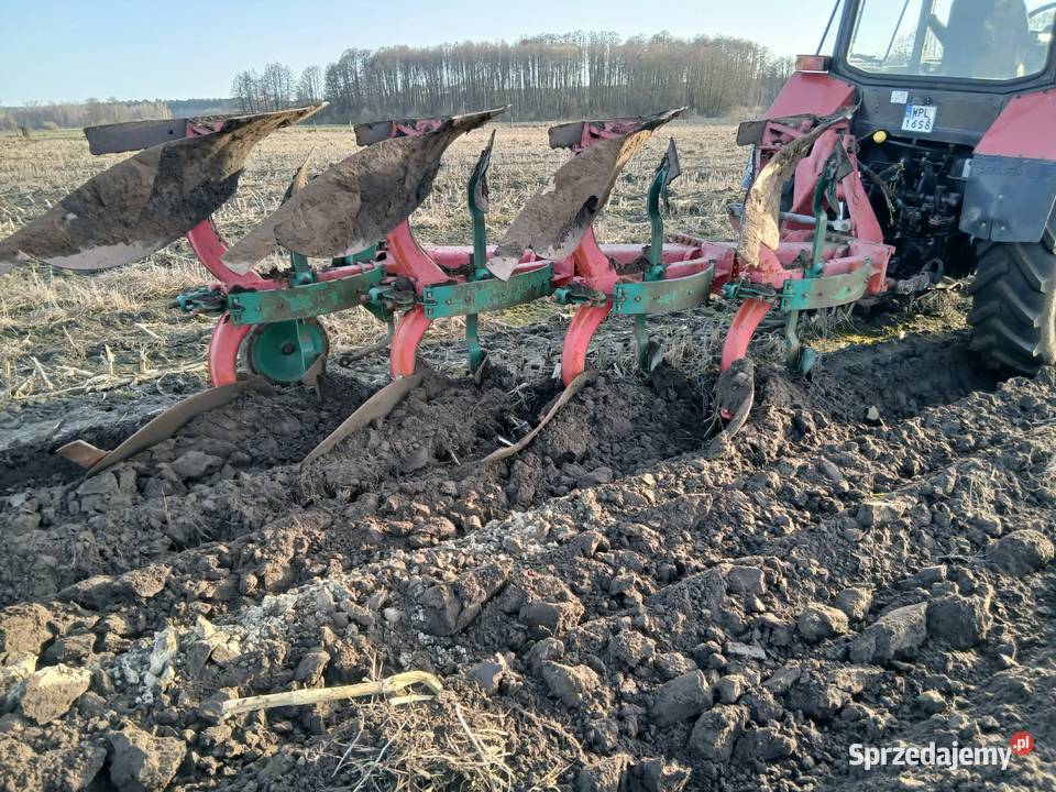 Pług kverneland 4 skibowy obrotowy Płock