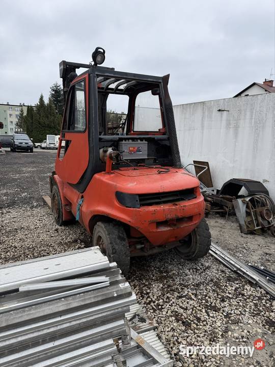 Wózek widłowy LINDE H45D z obrotnica 360 st i diesel podkarpackie Przeworsk