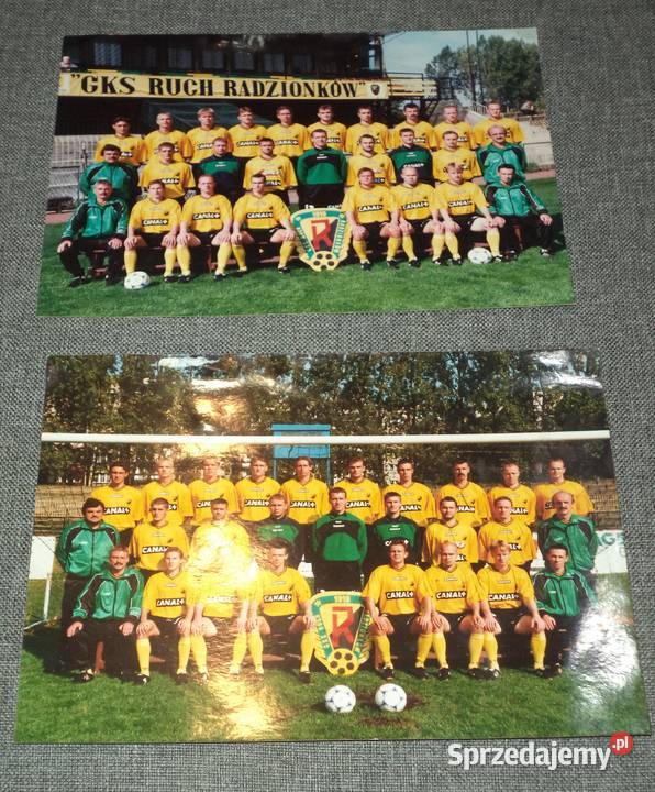 Ruch Chorzów Ruch Radzionków zdjęcia autograf Piekary Śląskie