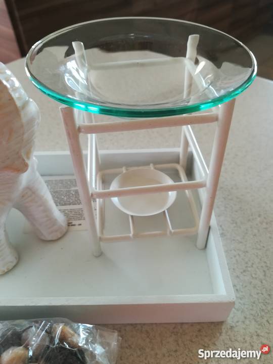 Lampka zapachowa dekoracja ozdoba słoń ceramika Porcelana i szkło lubelskie