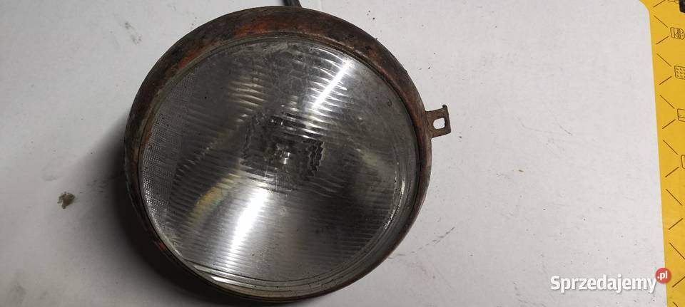 Lampa klosz odbłyśnik ramka oprawka żarówki jawa Lutoryż