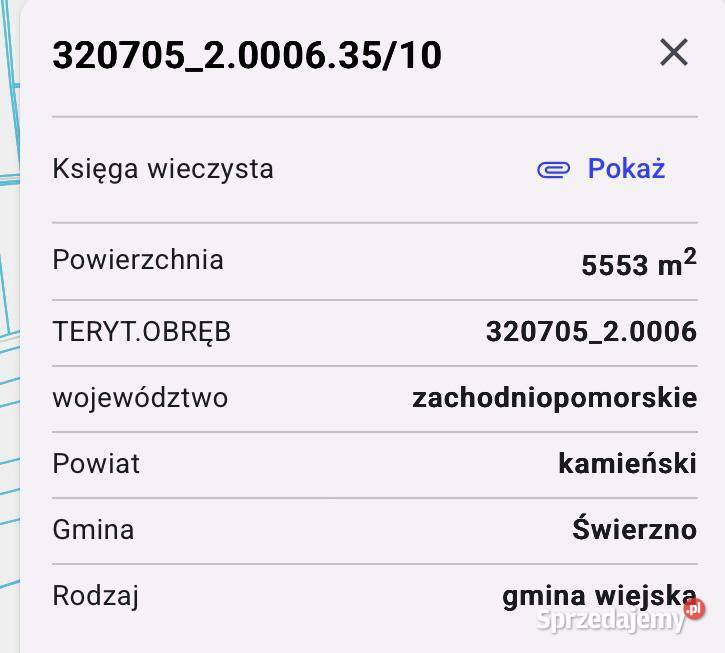 Sprzedam działki 50 arowe 7 do morza Pobierowo Redliny sprzedam