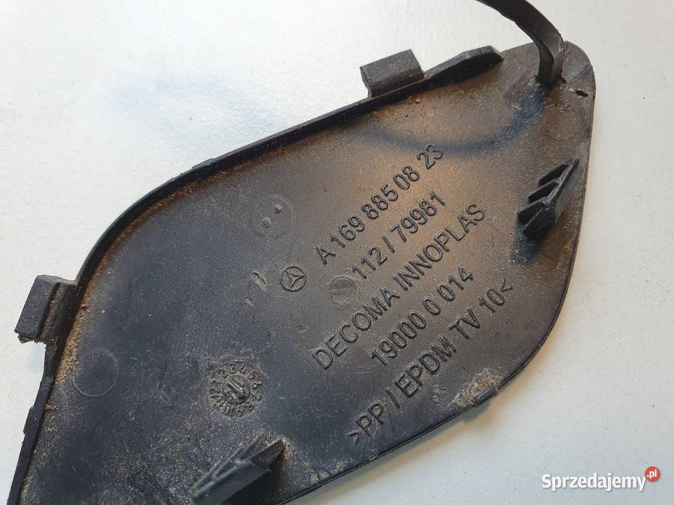 MERCEDES A169 LIFT ZAŚLEPKA HAKA ZDERZAKA PRZÓD Karoseria sprzedam