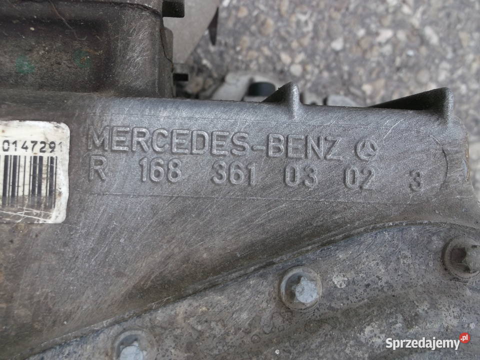 mercedes a140 w168 14 98r skrzynia biegów Zamość