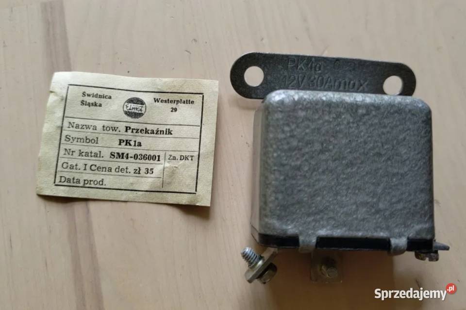 Przekaźnik Elmot PK1a Warszawa Syrena Łódź