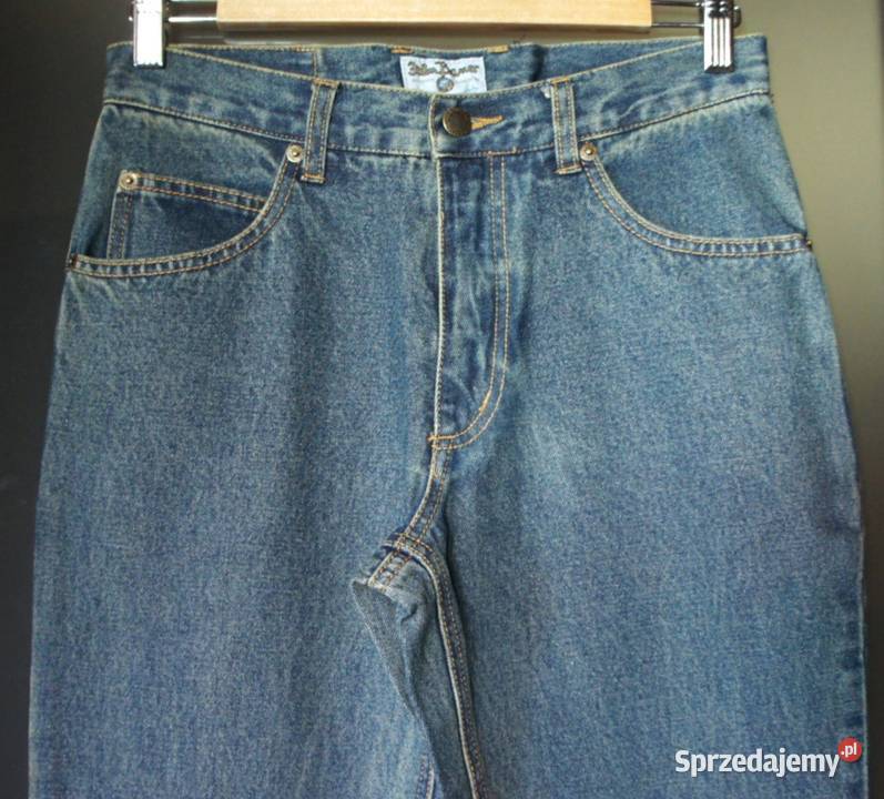 męskie spodnie dżinsowe jeans flare S44 W27 niebieski zachodniopomorskie Szczecin