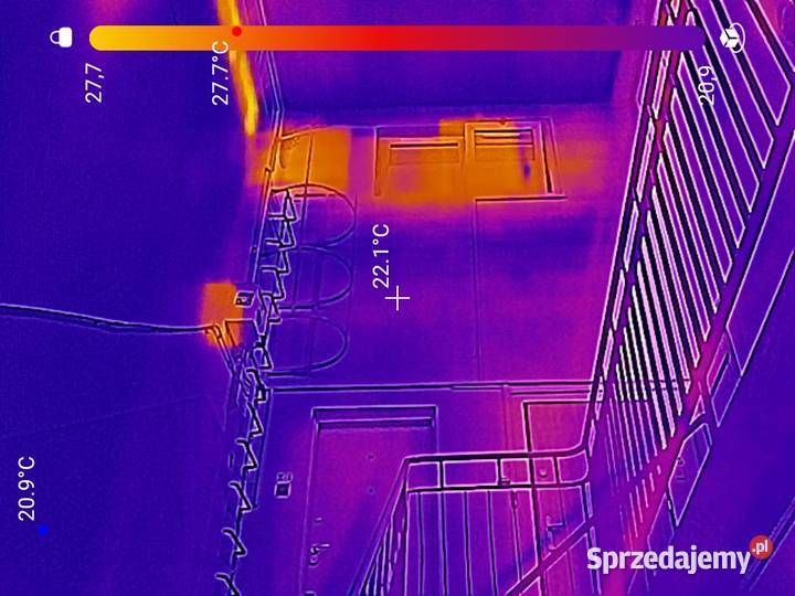 Usługi termowizyjne wykrywanie strat ciepła Katowice